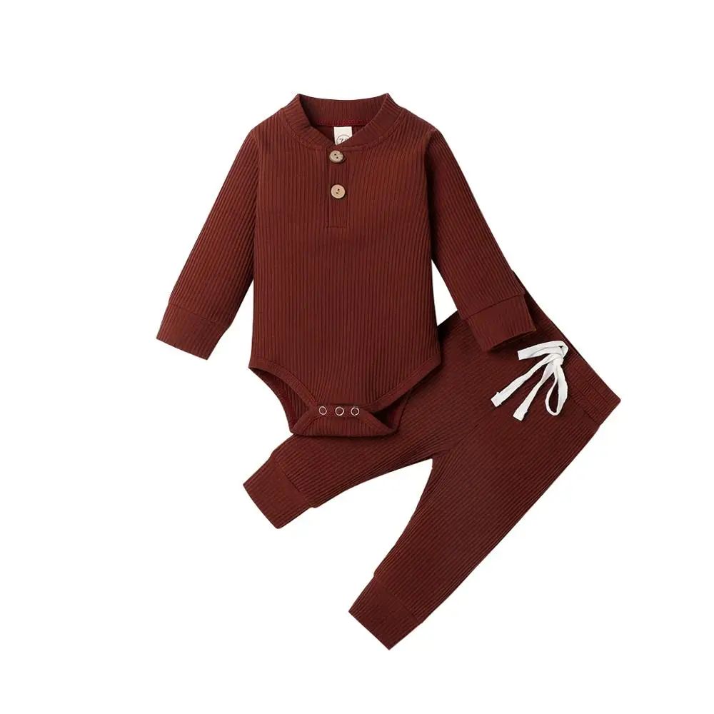 CuddleNest™ – Comfortabel Baby Kledingset – Warme Twee-Delige Outfit