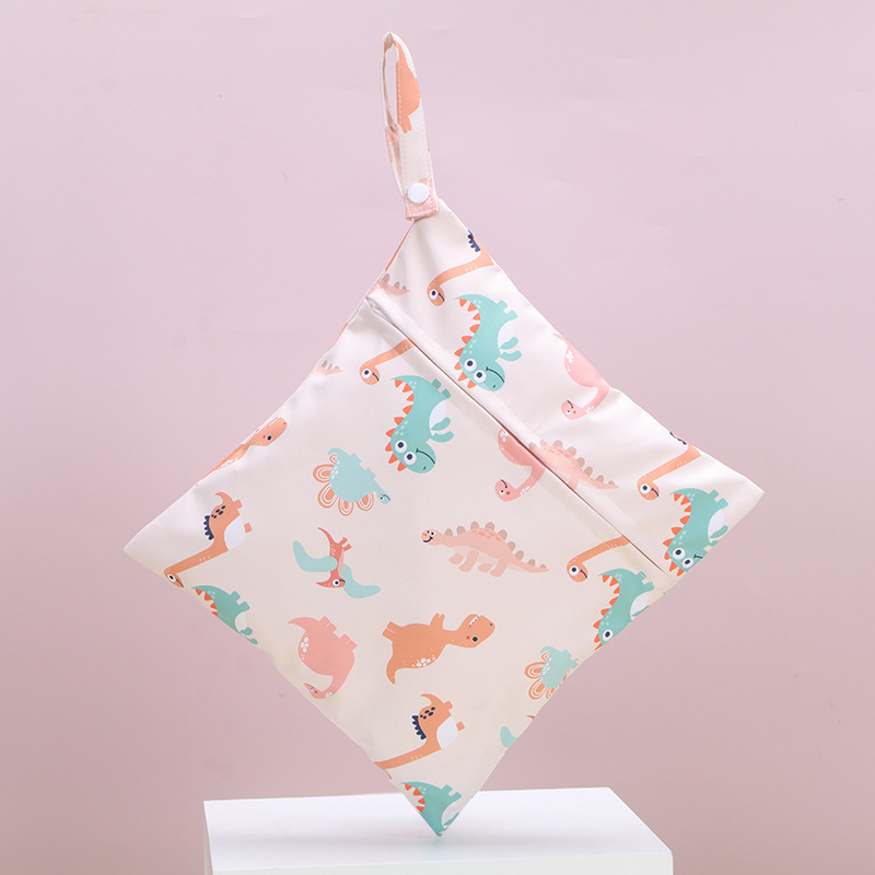DryZip™ – Waterdichte Windeltas met Rits – Praktische Stroller Wetbag