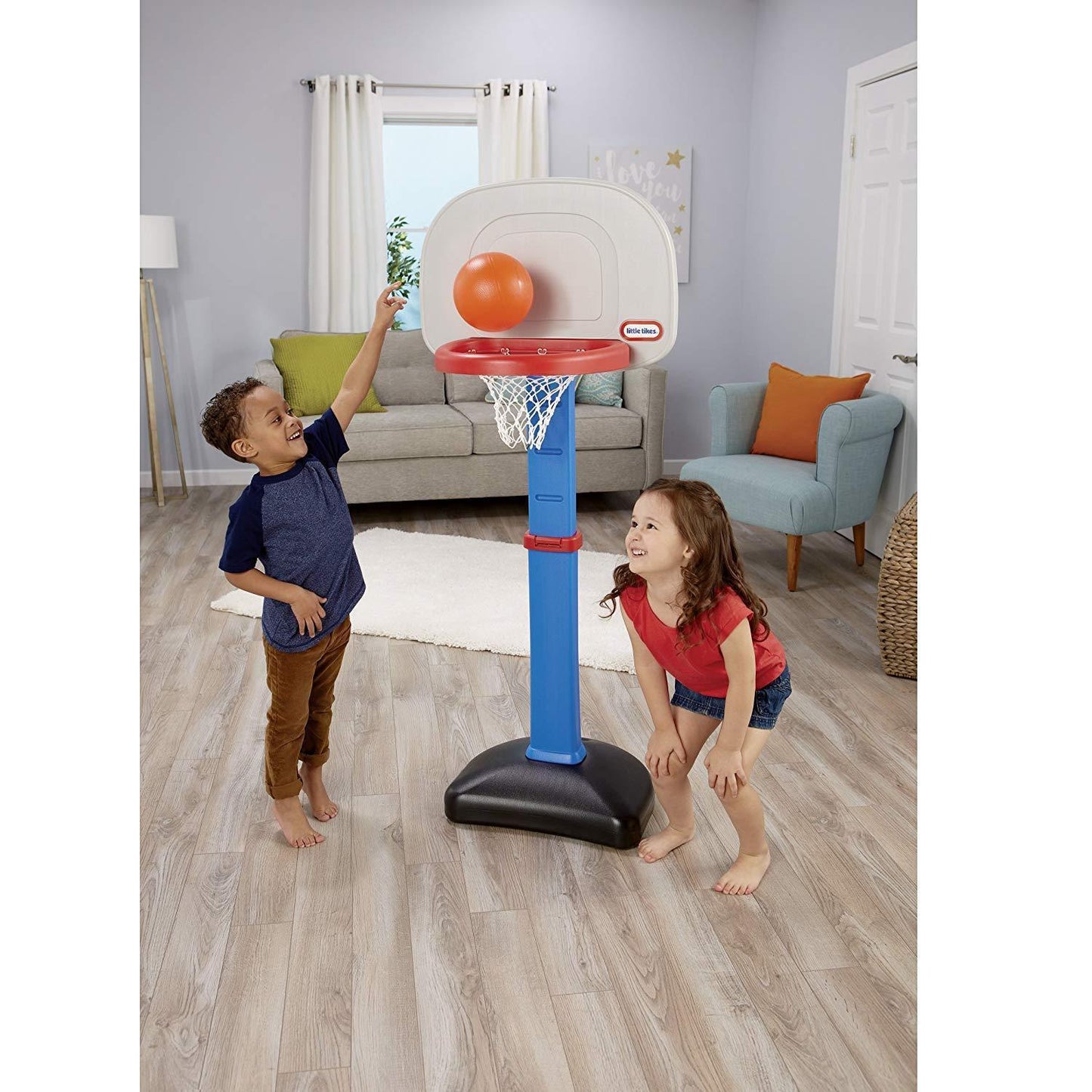 EasyHoop™ – Verstelbare Basketballoop voor Peuters – Sportief Spelplezier