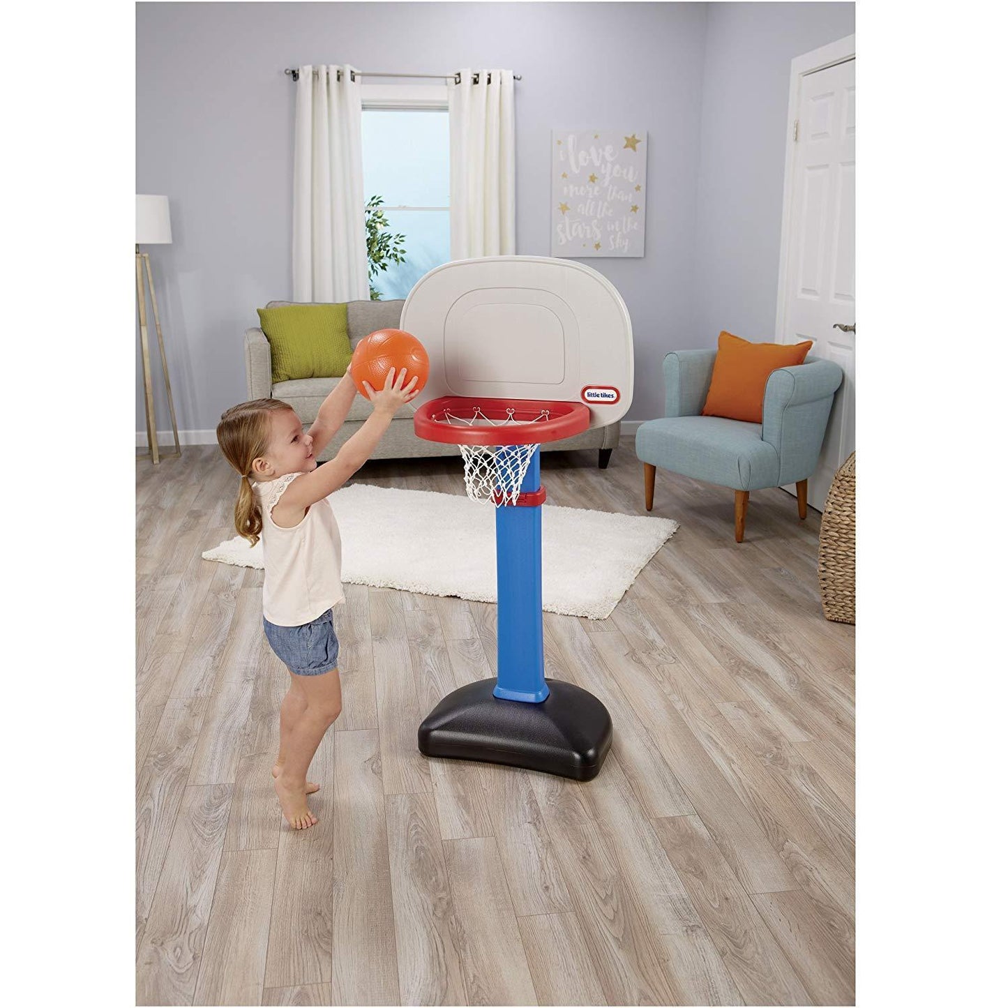 EasyHoop™ – Verstelbare Basketballoop voor Peuters – Sportief Spelplezier