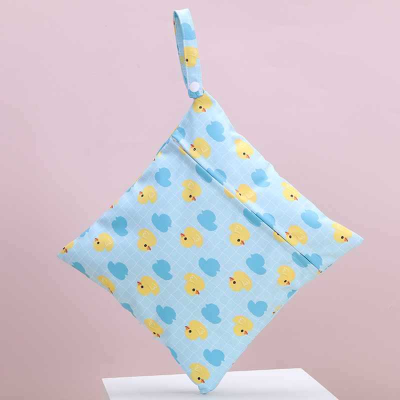DryZip™ – Waterdichte Windeltas met Rits – Praktische Stroller Wetbag