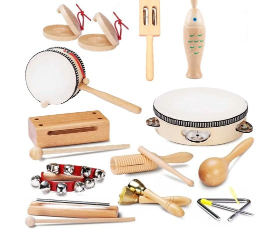 MelodyMates™ – Muzikale speelset voor peuters - Houten speelgoed