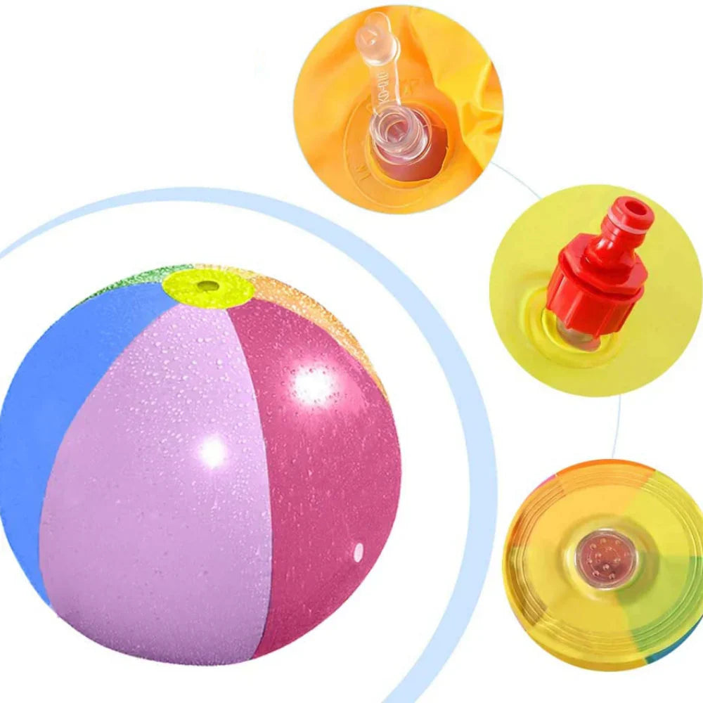 SplashOrb™ – Verkoelende Waterpret zonder Zwembad – Opblaasbare Waterspeelbal