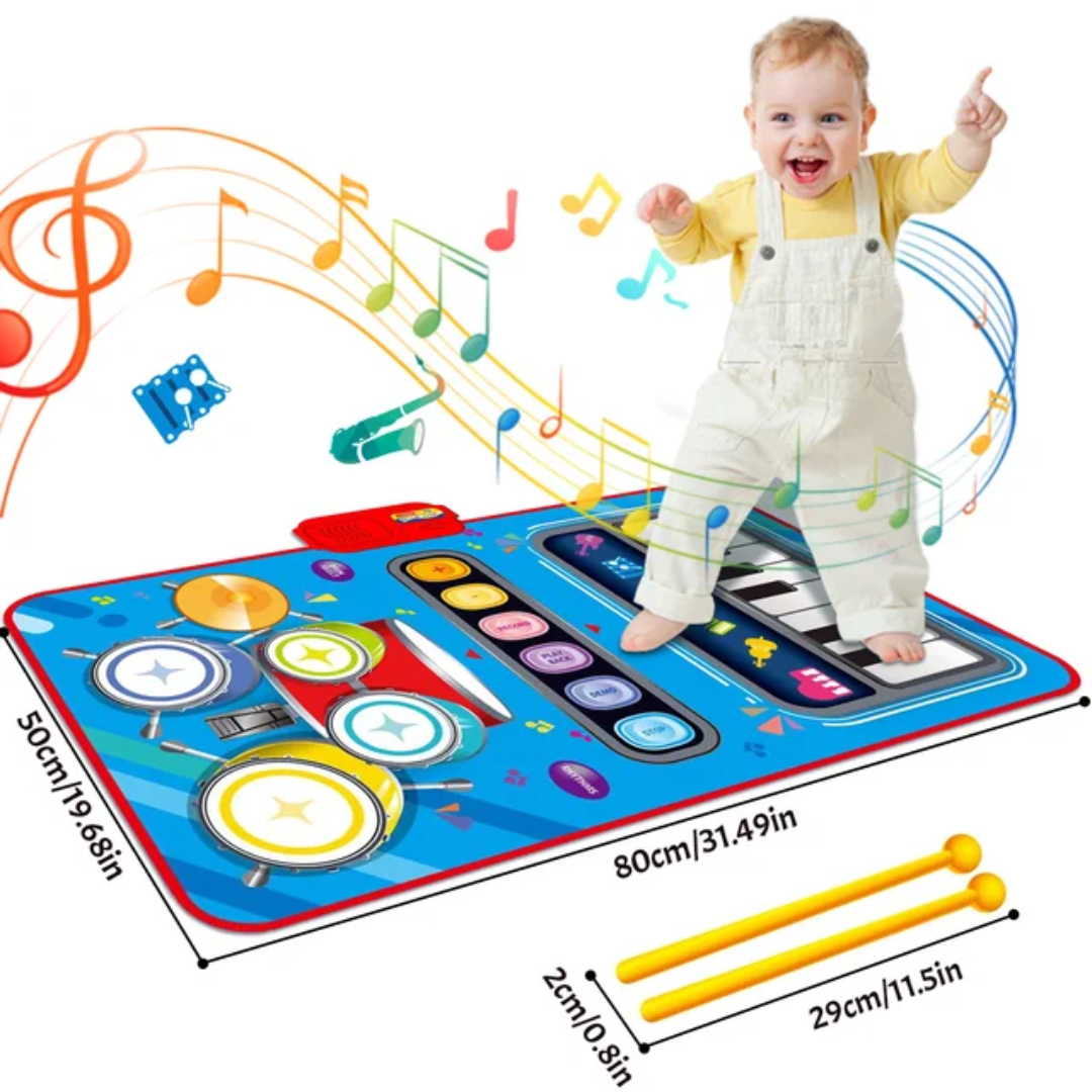 MelodyStep™ – Interactieve Muziek Speelmat – Creatief Muzikaal Avontuur Voor Kinderen