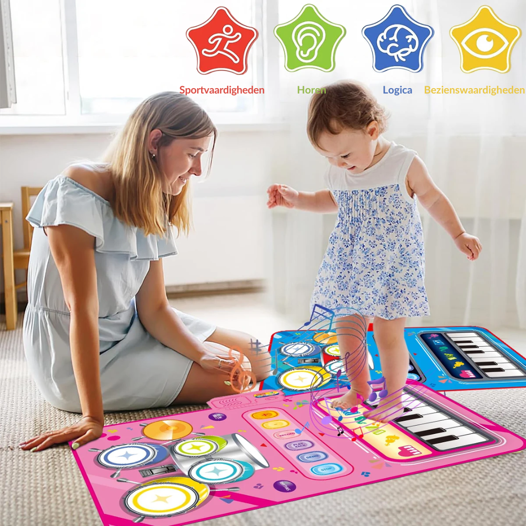 MelodyStep™ – Interactieve Muziek Speelmat – Creatief Muzikaal Avontuur Voor Kinderen