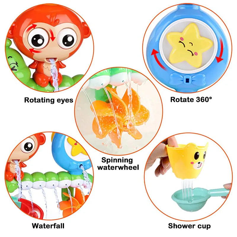 SplashZoo™ – Speelse sproeiers voor in bad – Badspeelgoed