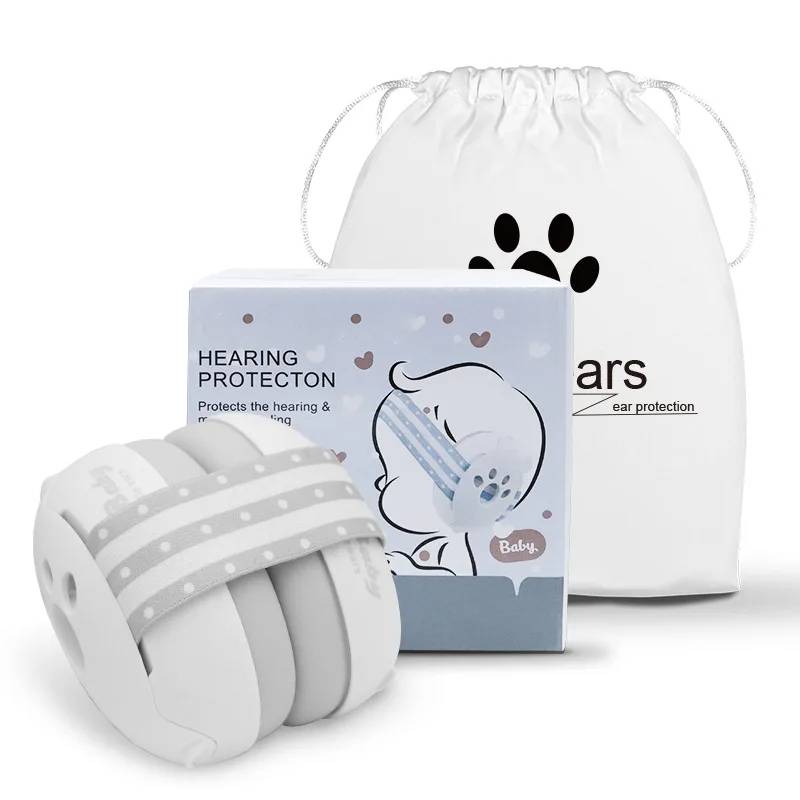 QuietNest™ – Baby Gehoorbescherming met Zachte Hoofdband – Comfortabele Oorbeschermers