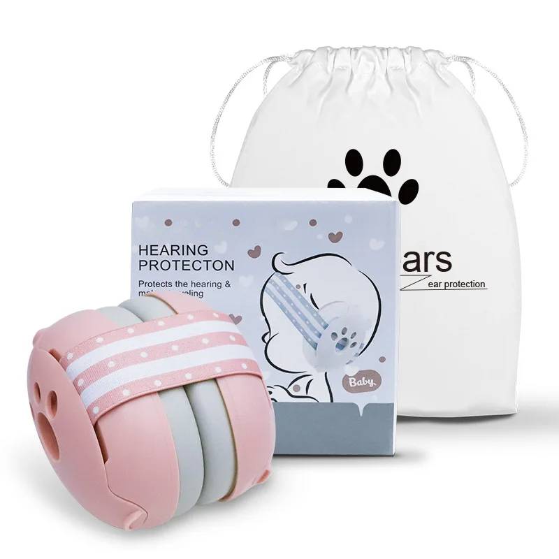 QuietNest™ – Baby Gehoorbescherming met Zachte Hoofdband – Comfortabele Oorbeschermers