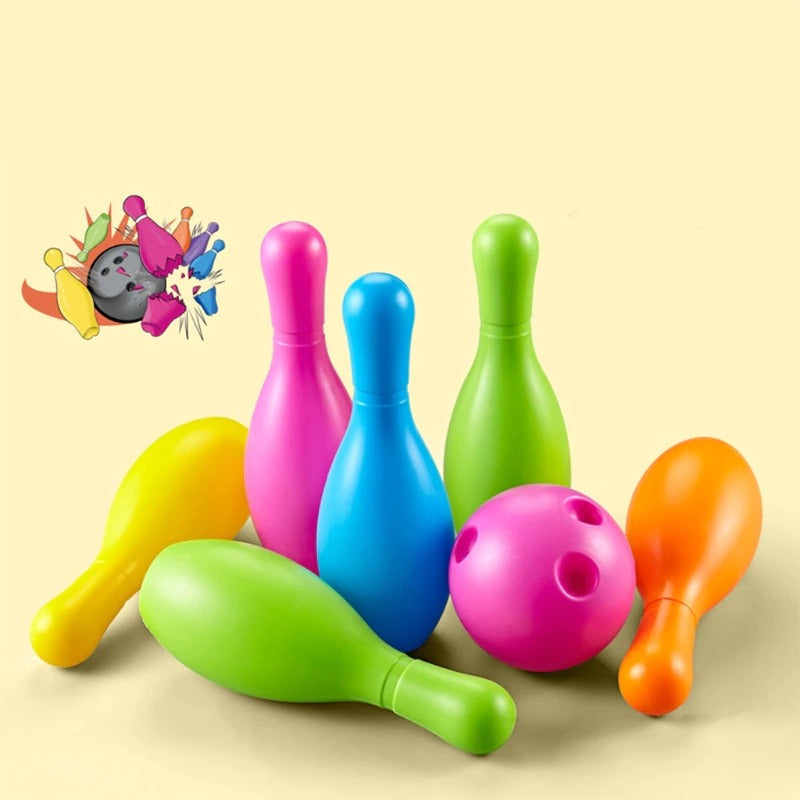 RolliPins™ – Kleurrijke Bowling Set voor Kinderen – Veilig Leuk Binnen- en Buitenspel