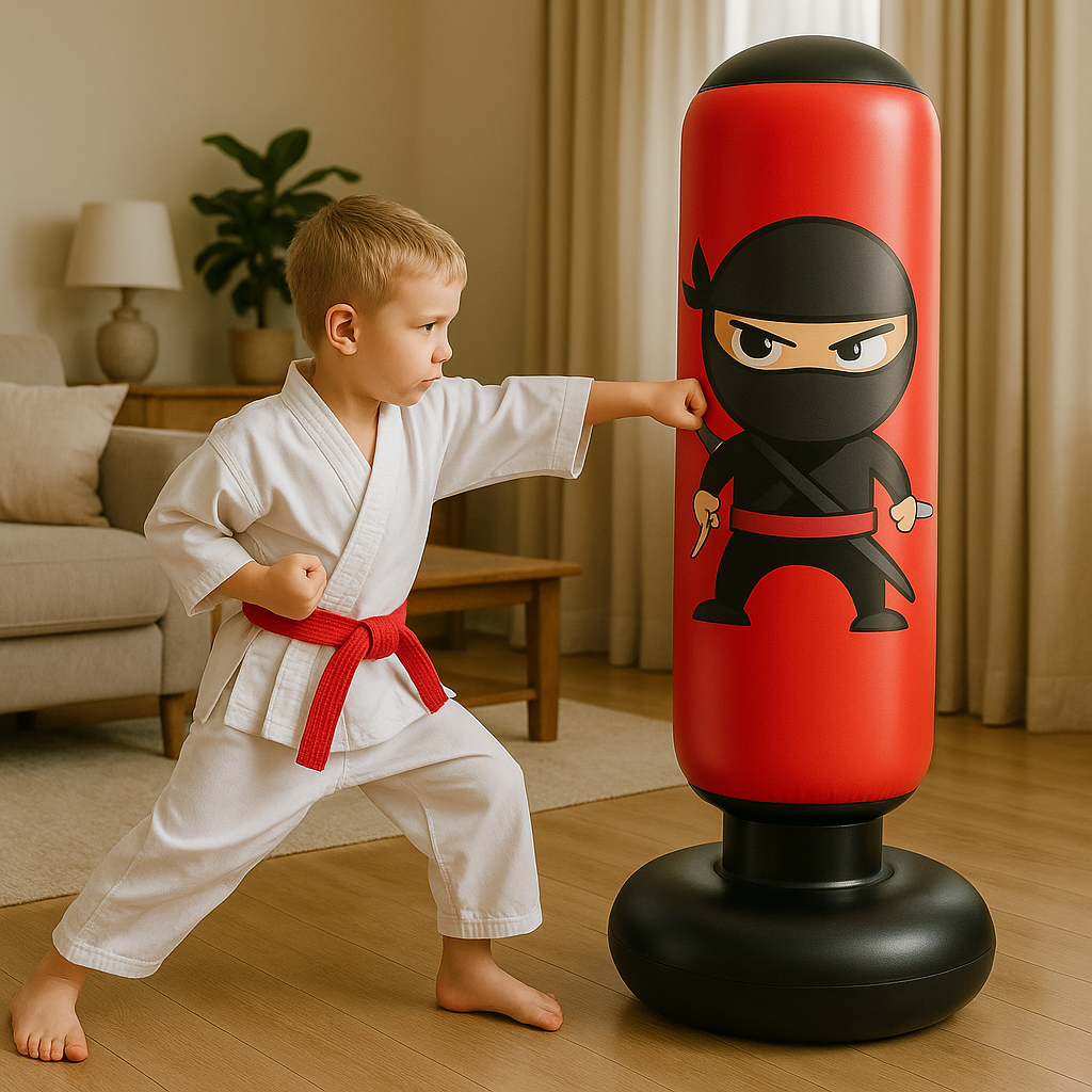 BounceBack™ – Veilig, actief & leuk – Staande bokszak