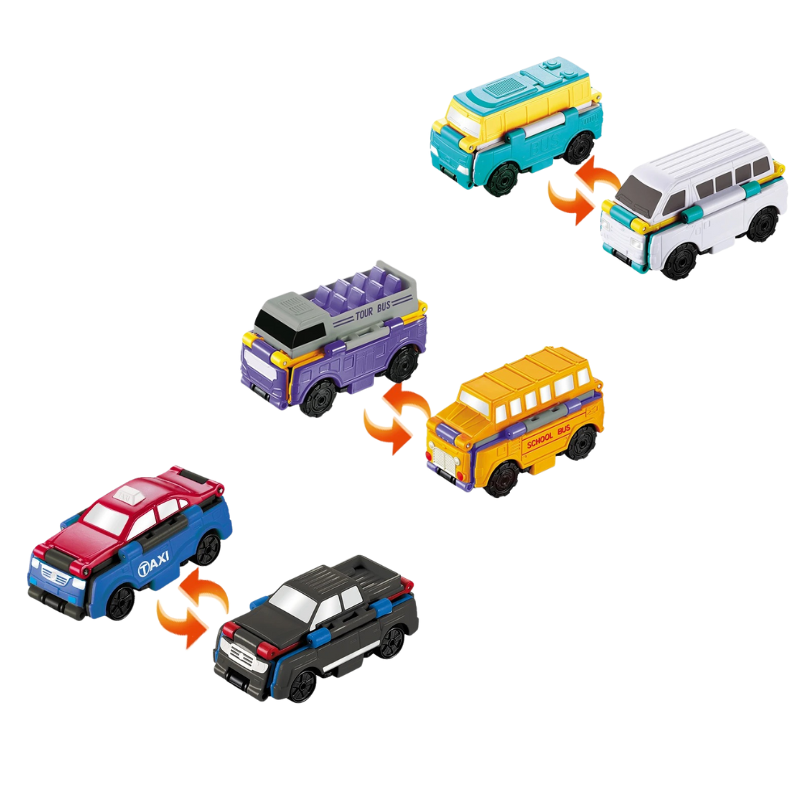 4Little FlipWheels - Race auto set - Uren lang plezier!