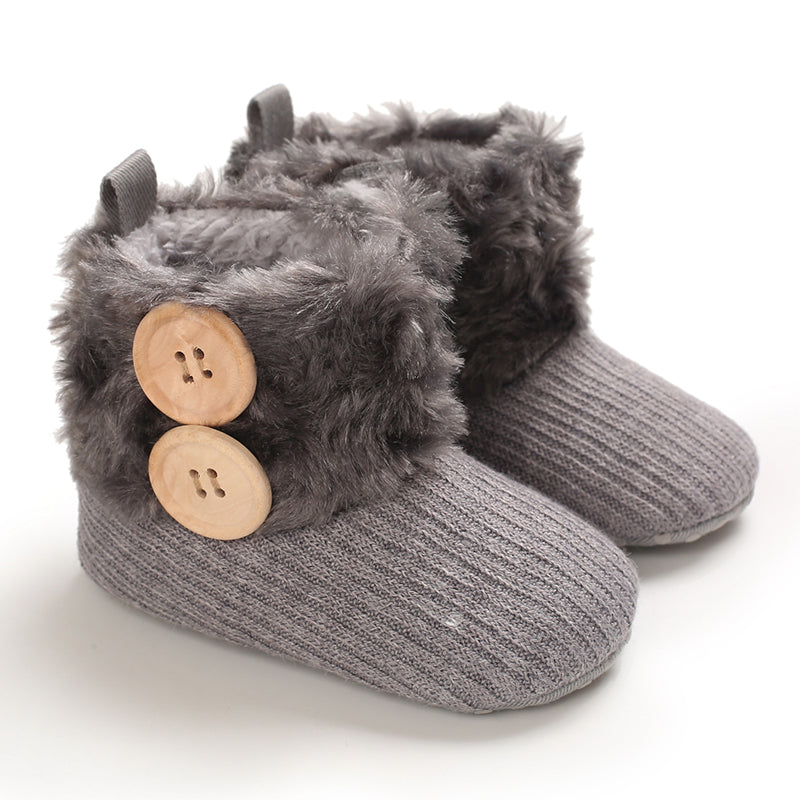 SnugPaws™ – Warme Winterschoenen met Antislip Zool – Baby Schoenen