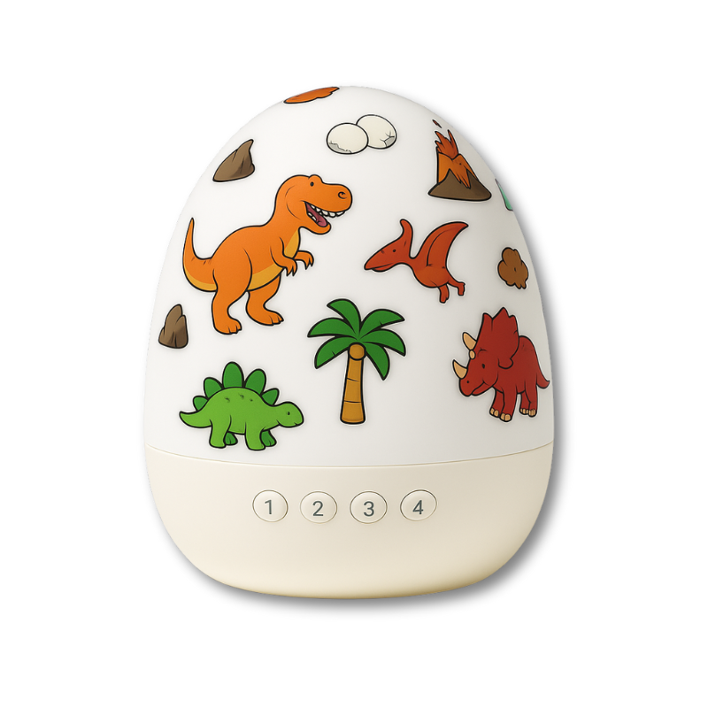 DreamBot™ – Robot Nachtlamp met Sterrenprojector – Rustige Slaaphulp voor Kinderen