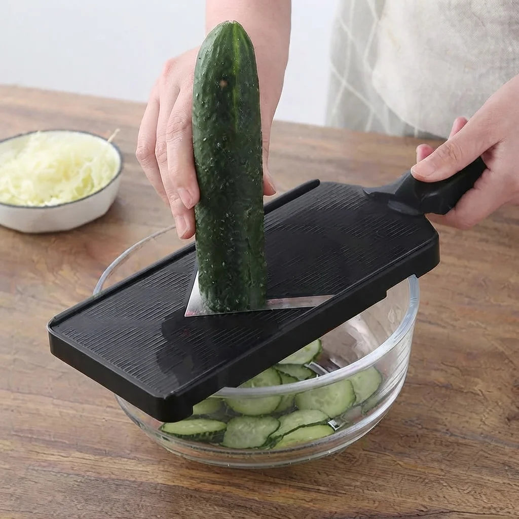Girox Groentesnijder - Roestvrij Staal, Ergonomisch Handvat 7