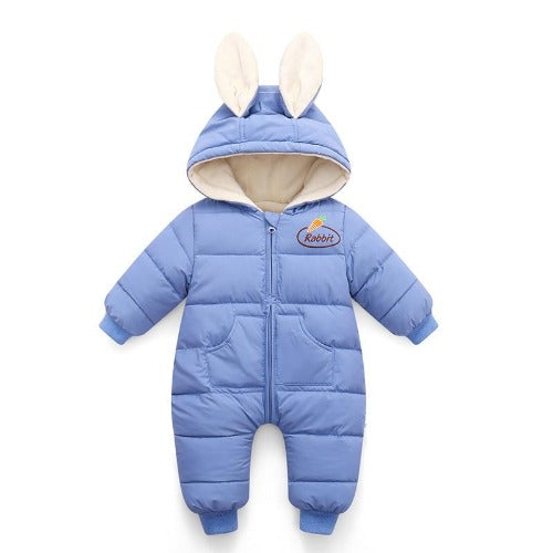BunnyCuddle™ – Warme Baby Wintercombi met Oortjes – Schattige & Comfortabele Outfit