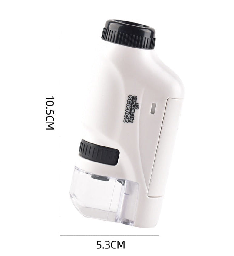 ZoomQuest™ – Leerzame Microscoop met LED – Kindvriendelijk Onderzoeksinstrument