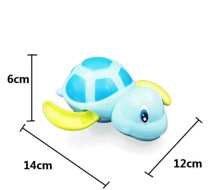 TurtleTwist™ – Opwindbare Schildpad voor Badplezier – Zwemmend Badspeelgoed
