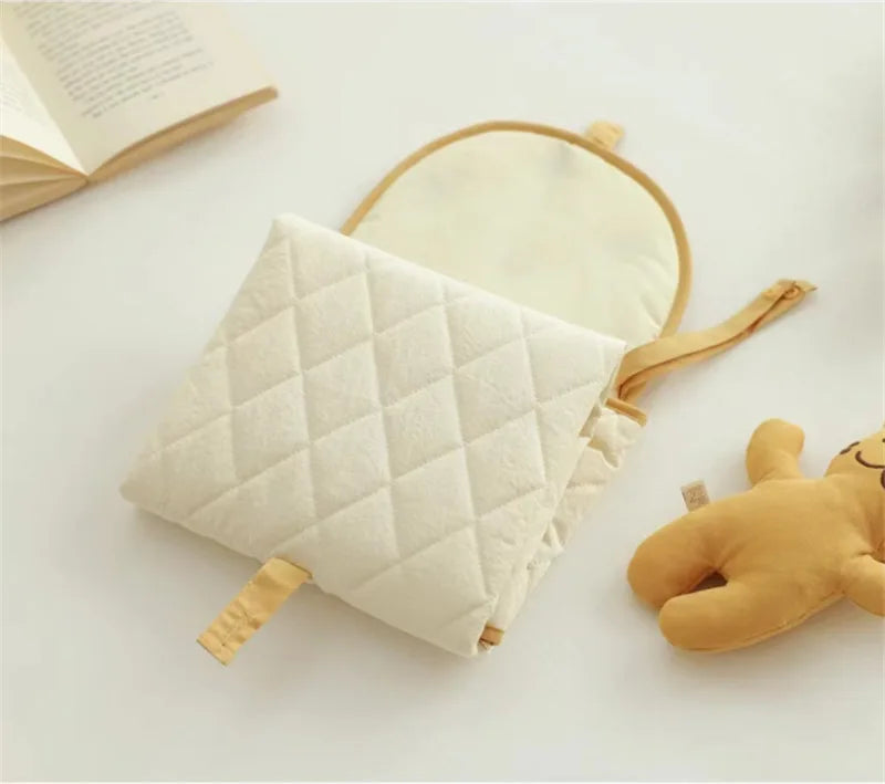 BearFold™ – Opvouwbare Baby Verschoonmat – Praktische Berenmotief Onderlegger