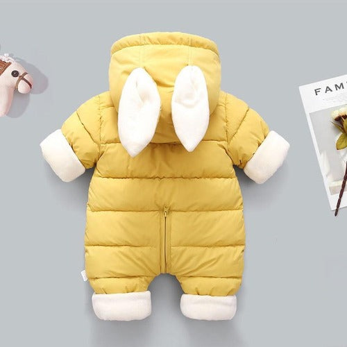 BunnyCuddle™ – Warme Baby Wintercombi met Oortjes – Schattige & Comfortabele Outfit