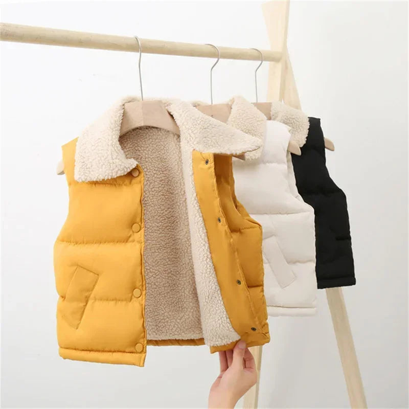 SnugVest™ – Omkeerbare Bodywarmer met Zachte Fleece – Comfort voor Elke Dag