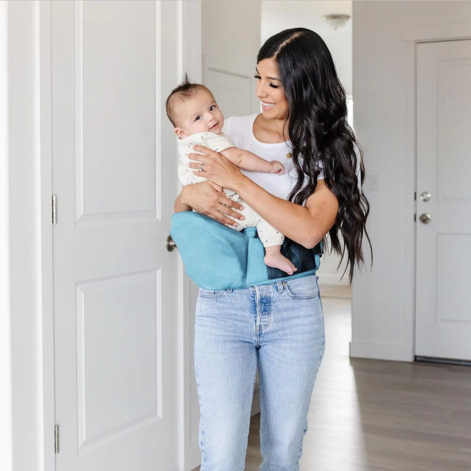 CuddleCarry™ – Ergonomische Heupdrager met Opbergruimte – Comfortabel Baby Draaghulpmiddel