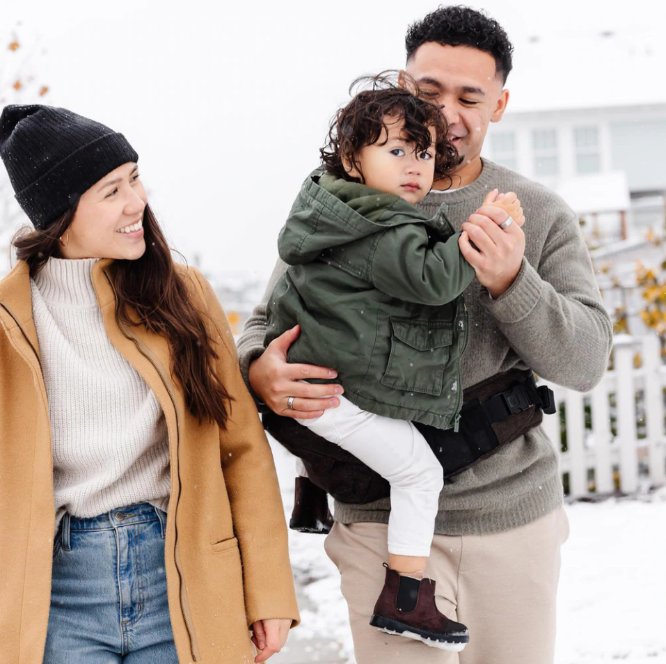 CuddleCarry™ – Ergonomische Heupdrager met Opbergruimte – Comfortabel Baby Draaghulpmiddel