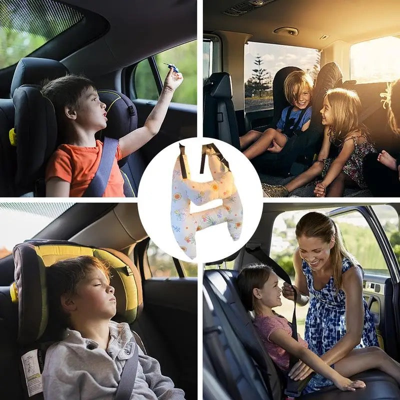 TravelBuddy™ – Ergonomisch Autokussen voor Kinderen – Comfortabel Reiskussen
