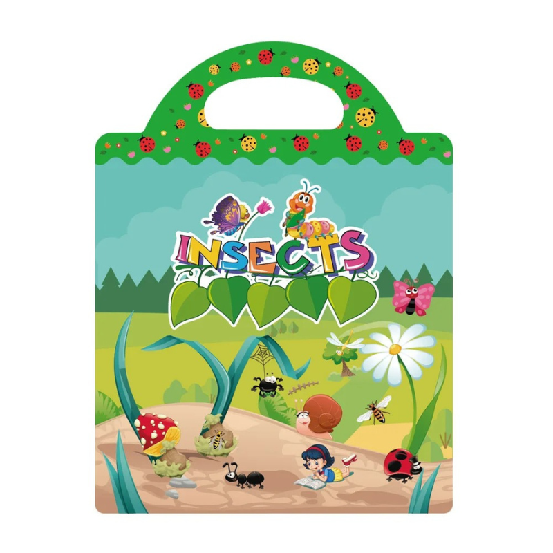 StoryStix™ – Herbruikbaar Montessori Stickerboek – Creatieve Speelervaring
