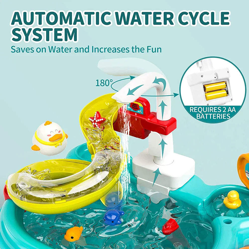 AquaChef™ – Interactieve Waterspeelkeuken voor Kinderen – Spetterend Speelplezier