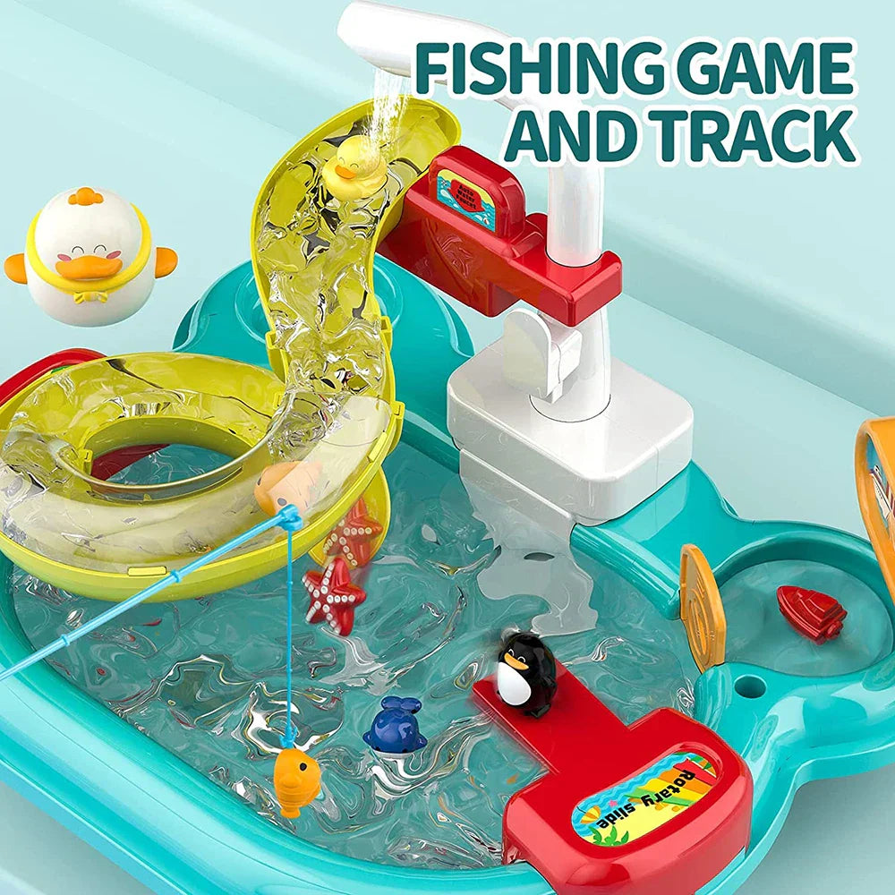 AquaChef™ – Interactieve Waterspeelkeuken voor Kinderen – Spetterend Speelplezier