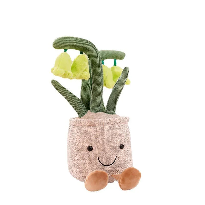 BloomBuddies™ – Vrolijke Bloemen Knuffelfiguur – Decoratieve Pluche Vriend