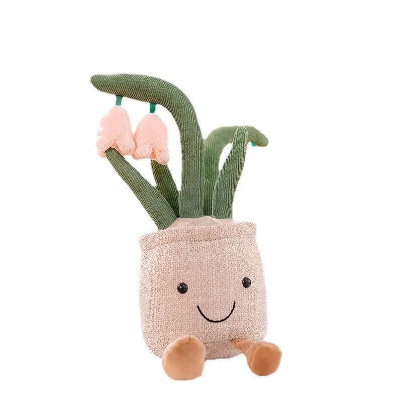 BloomBuddies™ – Vrolijke Bloemen Knuffelfiguur – Decoratieve Pluche Vriend
