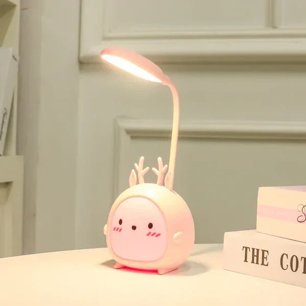 LumiMate™ – Kinderleeslamp met Oogbescherming – Oplaadbare USB Nachtlamp