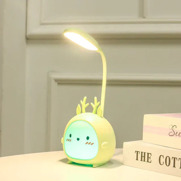 LumiMate™ – Kinderleeslamp met Oogbescherming – Oplaadbare USB Nachtlamp