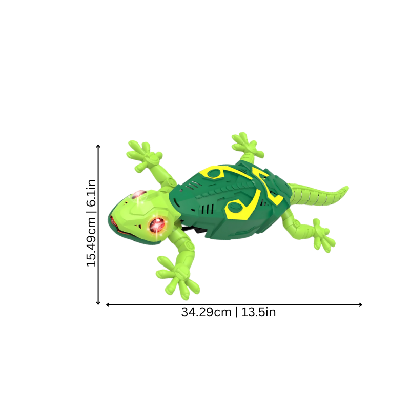 WallCreep™ – RC Klimmende Hagedis met LED-Ogen – Interactief Speelplezier voor Kinderen