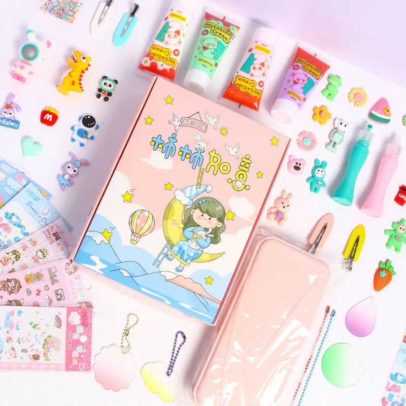 StickerWonder™ – Creatieve 3D Stickerset met Parelaccessoires – Magisch Knutselplezier