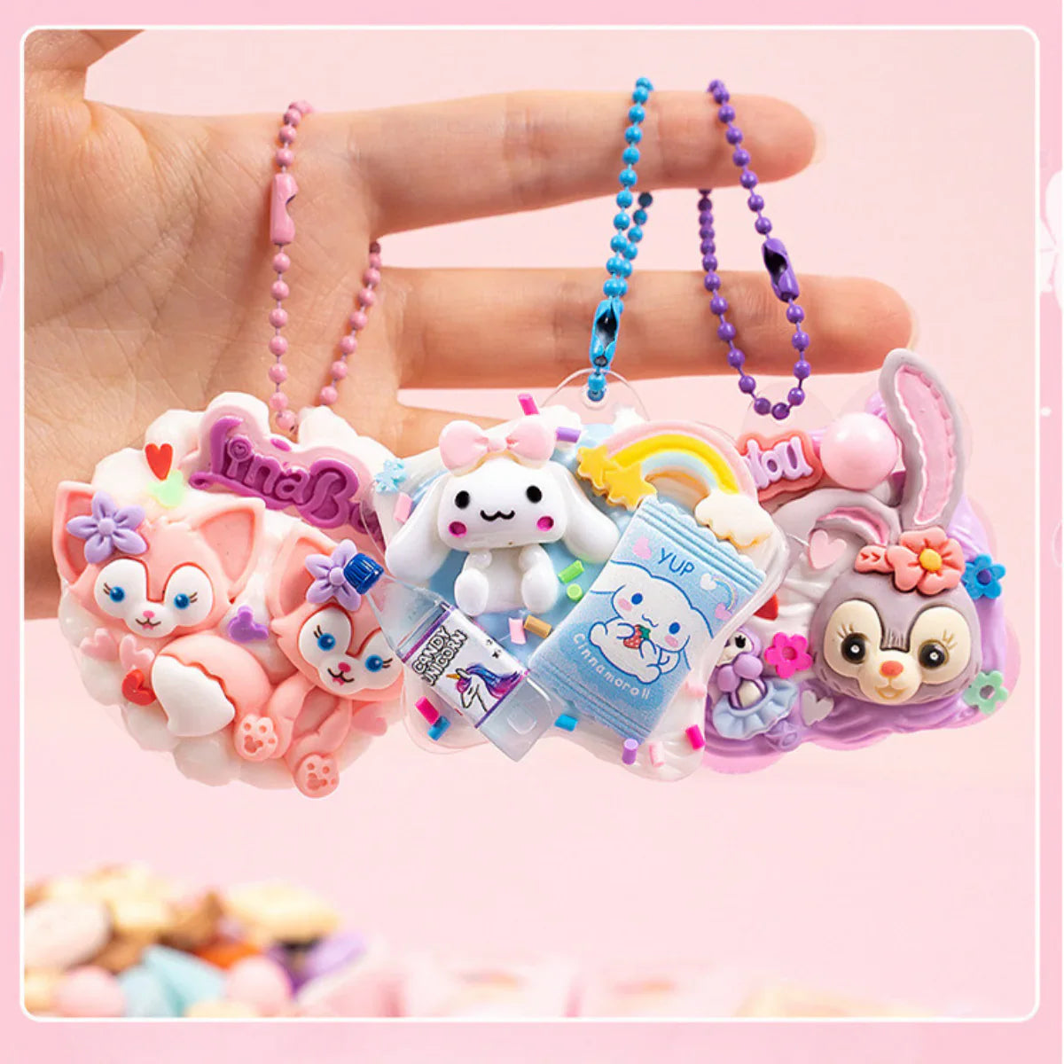 StickerWonder™ – Creatieve 3D Stickerset met Parelaccessoires – Magisch Knutselplezier