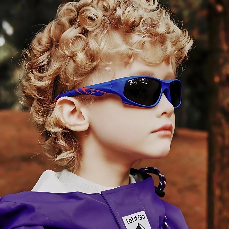SpeedShadz™ – Sportieve Zonnebril met UV-Bescherming – Kinderzonnebril voor Actieve Avonturen