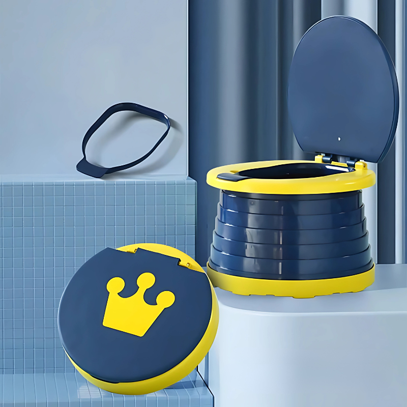 PottyPal™ – Opvouwbaar Reispotje voor Peuters – Hygiënische Traintool