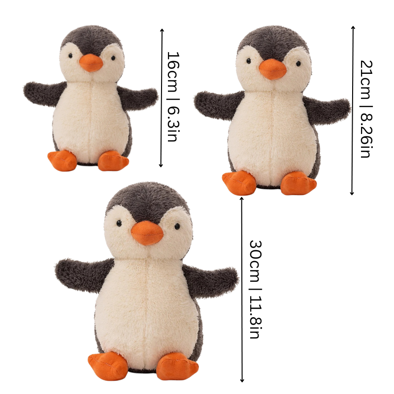 ChillyHug™ – Zachte pinguïn knuffelvriend – Zacht knuffeldier