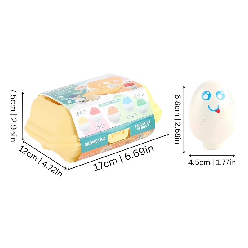 EggJoy™ – Montessori-spel om eieren uit te broeden – Leerzaam speelplezier voor peuters