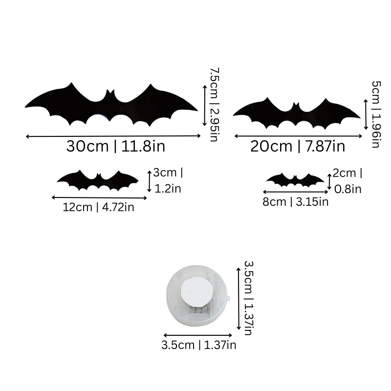 BataraBlitz™ – LED Vleermuizen Decoratie – Griezelig Halloween-effect