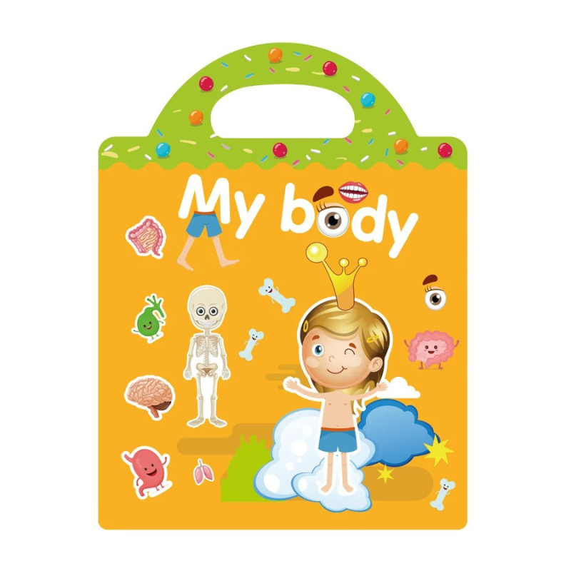 StoryStix™ – Herbruikbaar Montessori Stickerboek – Creatieve Speelervaring
