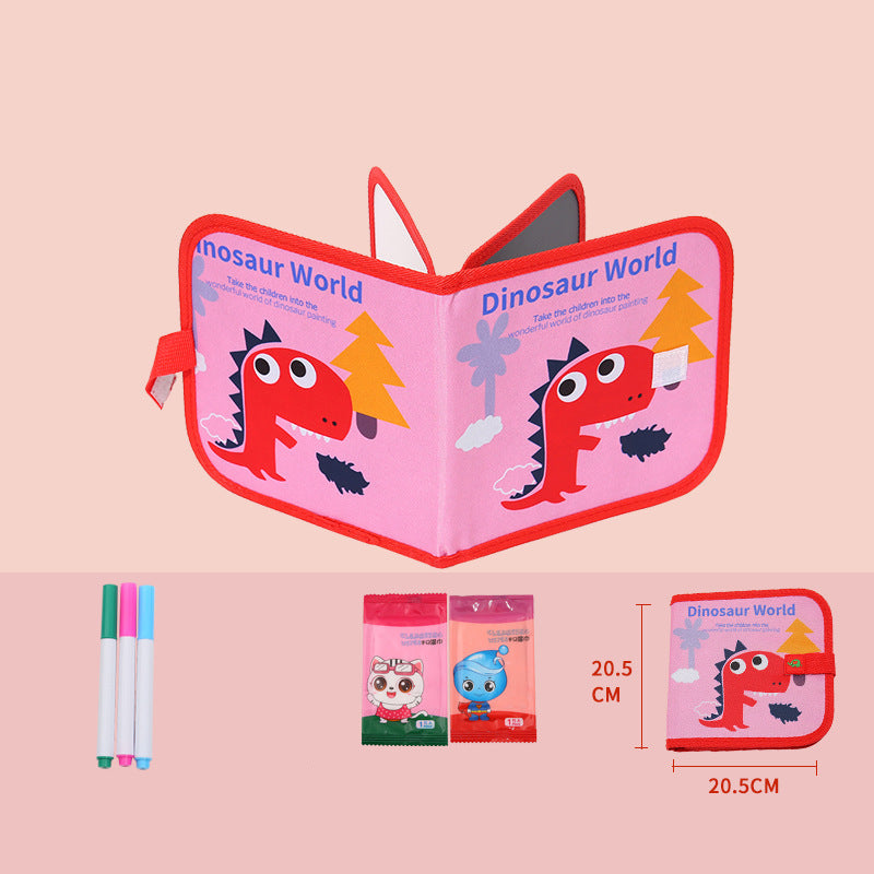 DoodleBook™ – Herbruikbaar Kleurenplezier voor Kinderen – Creatief Kleurboek