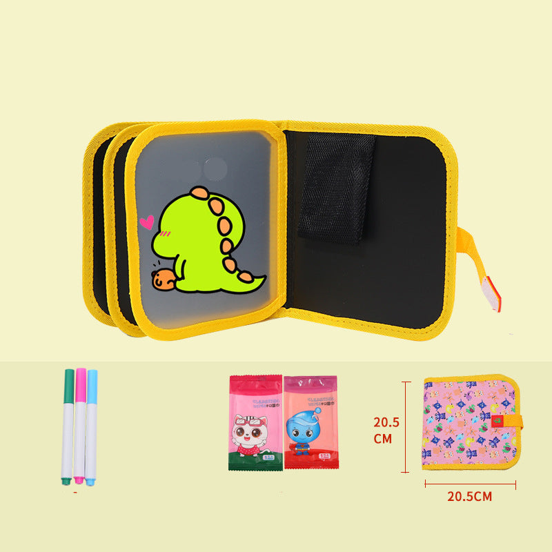 DoodleBook™ – Herbruikbaar Kleurenplezier voor Kinderen – Creatief Kleurboek