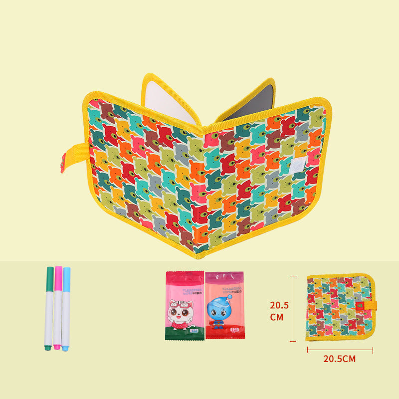 DoodleBook™ – Herbruikbaar Kleurenplezier voor Kinderen – Creatief Kleurboek