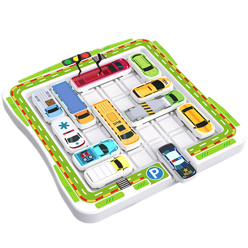 BrainDrive™ – Denk & Schuif Auto Puzzel - Auto Spel