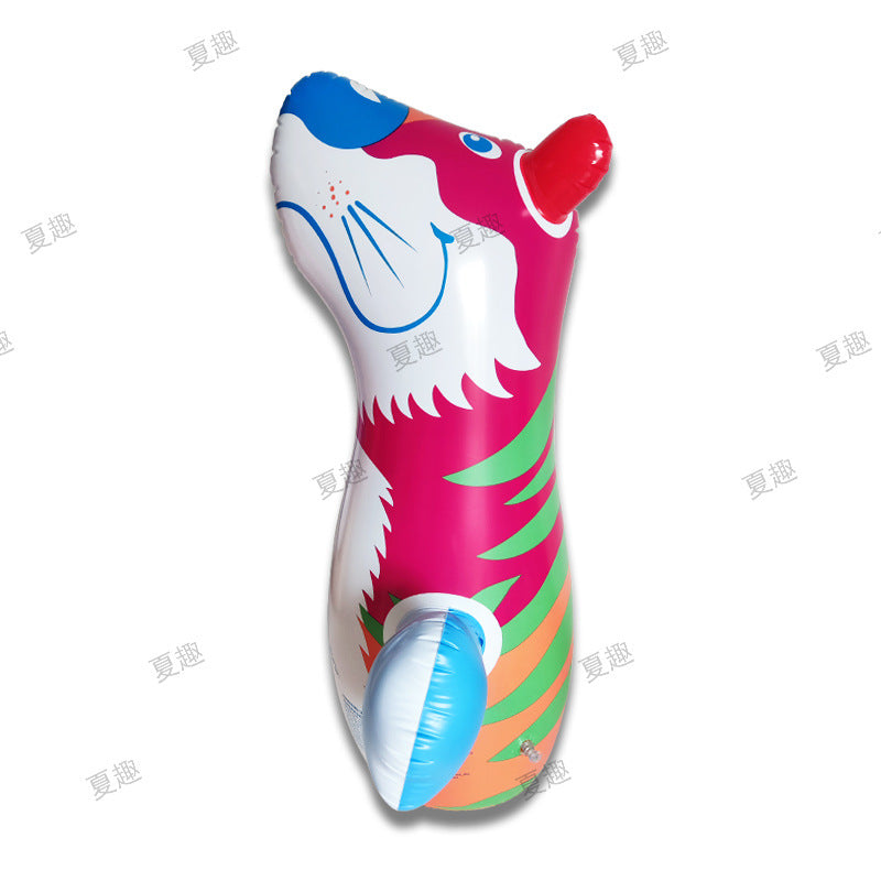 PunchPal™ – Cartoon Boksplezier voor Kinderen – Opblaasbare Speelgenoot