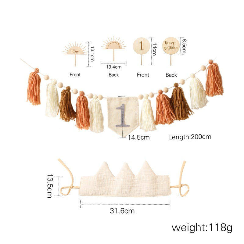 BirthdayBloom™ – Uniek Eerste Verjaardag Geschenk – Liefdevol Babycadeau Idee