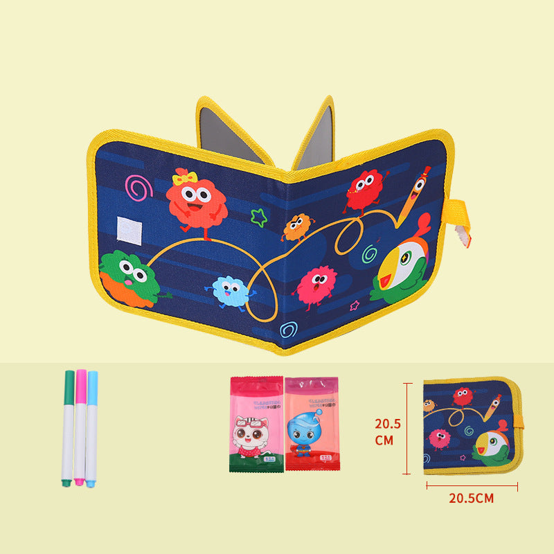 DoodleBook™ – Herbruikbaar Kleurenplezier voor Kinderen – Creatief Kleurboek